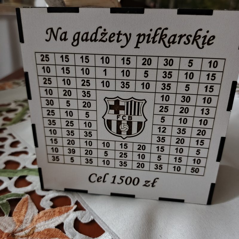 Na gadżety piłkarskie FCB